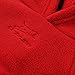 EXPAWLORER Dog Hoodie Fleece Sweater Vest, Hooded Dog Sweatshirt Fall Winter Pet Clothes with Leash Hole, Sleeveless Warm Cozy Puppy Clothing for Cat Small Medium Large Dogs Girl Boy, Red L