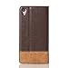 Sony Xperia Z5 Premium Case,New Fashion Premium Leather Flip Wallet Case with Credit/ID Card Slot for Sony Xperia Z5 Premium - Brown