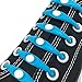 Fotenk No-Tie Elastic Shoelaces for Kids and Adults - Blue