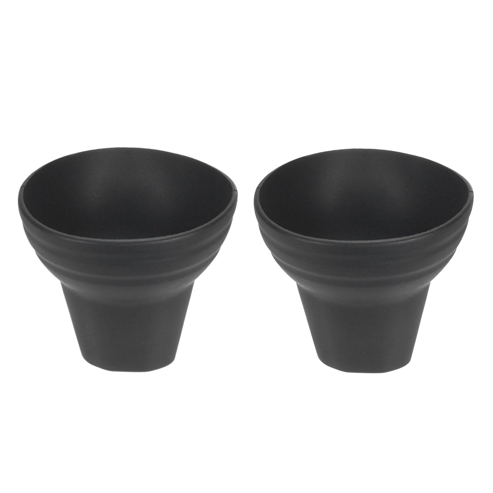 PATIKIL Pickleball Ball Retriever, 2 Pcs Pickleball Upper Suction Cup, Silicone Pickle-balls Grabber, Anti-Slip Pick Up Pickleballs Hand Grip for Pickleballs Accessories, Black