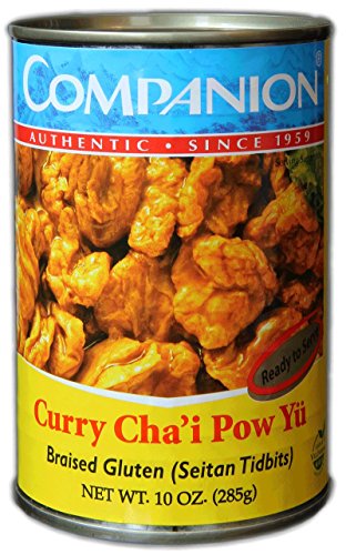 Companion, Curry Braised Gluten Seitan Tidbits, 10 oz