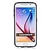 Galaxy S6, Dual-layer Heavy Duty Matte Rugged Protective Cover with Slider ID Credit Card Slot Cash Holder for Samsung Galaxy S6 by Cazle (Rose Gold)