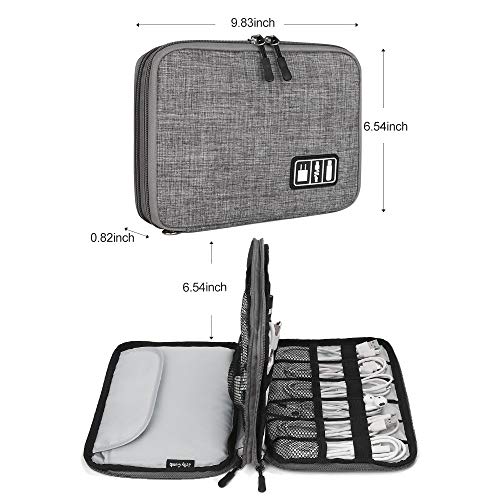 Electronics Organizer, Jelly Comb Electronic Accessories Cable