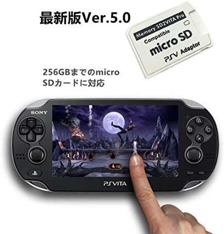 Lichifit Playstation Vita メモリーカード変換アダプター 最新版ver 5 0 Sd2vita ゲームカード型 Microsdアダプター Microsdカードをvita用メモリーカードに変換可能 メモリーカード Amazon