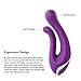 Utimi Silicone Vibrator 10 Speed Vibration for Women Clitoris G Spot Stimulaton
