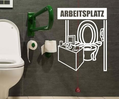 Toiletten am arbeitsplatz