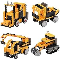 AZ Trading & Import Motorized Construction Truck Building Kit