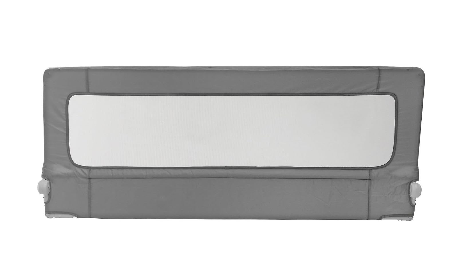 Safetots Bed Rail, Grey 100cm Wide x 40cm Tall, Toddler Bed Guard for Safety, Secure Child Bed Rail