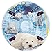 Pipeline SNO Polar Bear 3D MEGA Inflatable 2 Person Snow Tube with 4 Grip Handles and Repair Kit, 48” Inch Diameter
