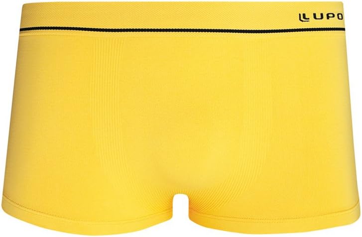 LUPO Men's Essential Microfiber Seamless Lo Rise Trunks