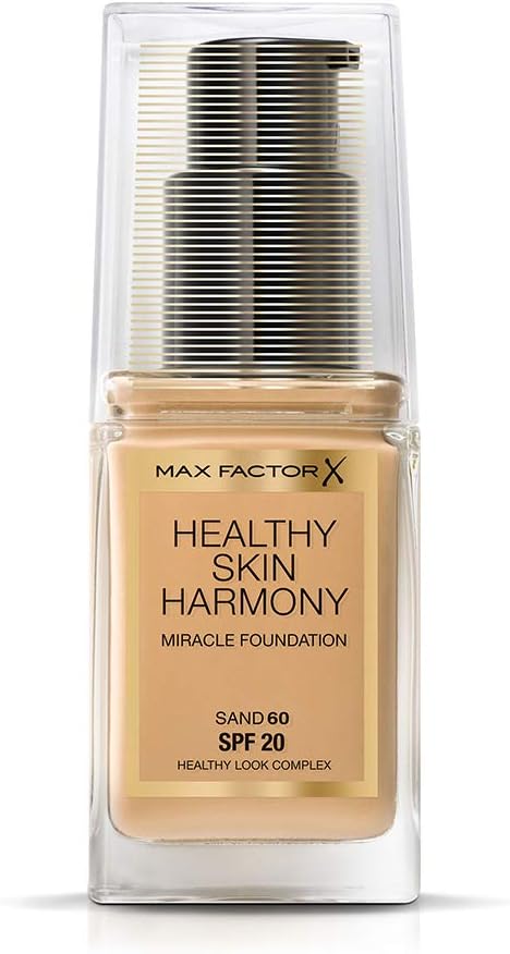 Max Factor Healthy Skin Harmony Foundation, SPF 2, 6 Sand, 30 ml, 30 ml (Pack of 1)