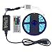 eTopxizu 16.4ft 5M Waterproof Flexible strip 300leds Color Changing RGB SMD5050 LED Light Strip Kit RGB 5M + 44Key Remote Controller + 12V5A Power Supply