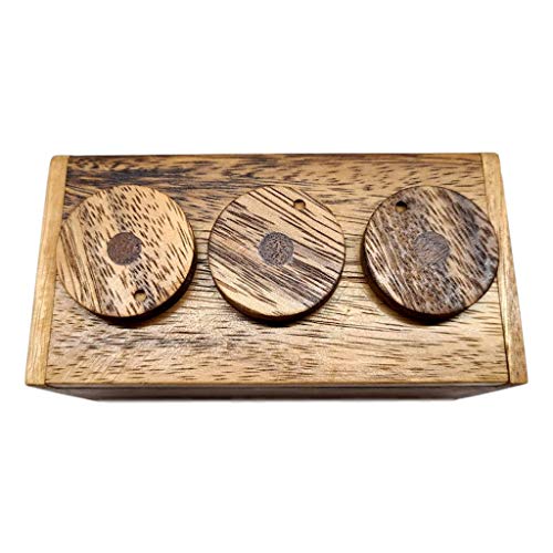 3 Wheel Combination Secret Lock Puzzle Box Pricepulse