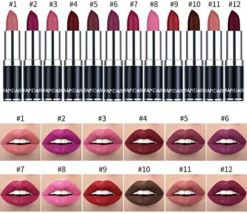 matte lipstick set of 12