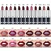BONNIESTORE 12 Pcs Matte Lipstick Set, Waterproof Long Lasting Moisturizer Matte Lip Sets for Women Makeup