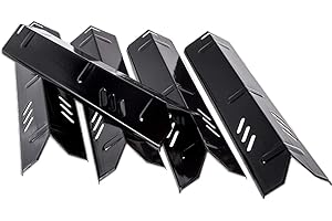 KEESHA 5 Pack Heat Plates for Dyna-Glo DGF510SBP DGF510SSP Porcelain Steel Heat Tents Flame Tamer