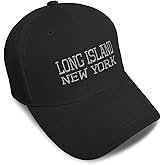 Baseball Caps for Men & Women Embroidered New York Long Island Ny NYC. Yorker Big Apple Acrylic