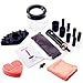 Makeup Brush Cleaner,Electric Brush Cleaner Machine Auto Brush Cleaner Set Portable Professional Brush Cleaner Dryer Cosmetic Brush Cleaning Tool Fast Clean & Dry Makeup Brushes in Seconds (Black)