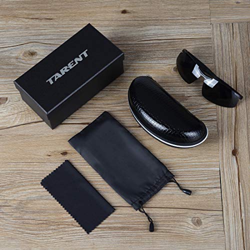 Tarent Sonnenbrille Herren polarisiert mit Hochwertiger Al+Mg Metallrahmen, Fahrradbrille Sportbrille Fahrer Brille für Wandern Motorradfahren Golfen und Fischen – Bild 7