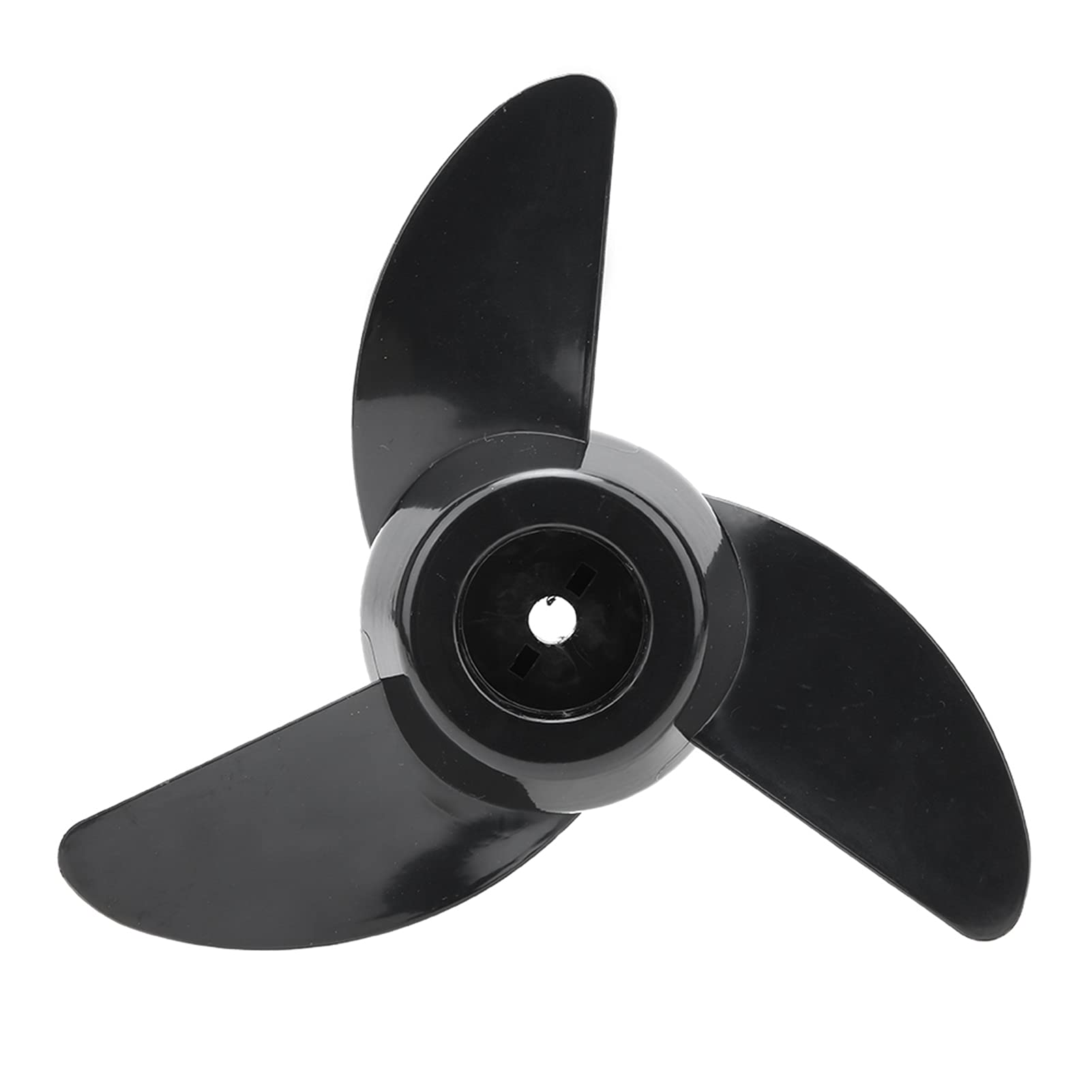 Propellers Electric Motor, Plastic Three Bladed Propeller 28LBS 36LBS 46LBS Trolling Motor, Thicken Plastic Electric Outboard Engines Accessories for Marine Boat