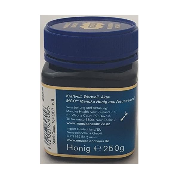 3 x Manuka Honig MGO 250+ (3x250 g) – Bild 5