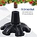 YUANDIANDIAN Cane Tip 6 Pod Walking Stick Rubber Foot Replacement Support Base Black Anti-Slip Fit 3/4 Inch Shaft 1PCS