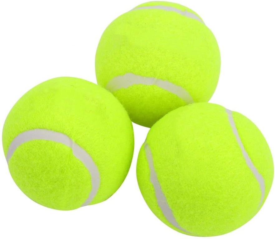 Tennisbälle, Gummi, elastisch, Training, Übung, Tennisbälle, Hundespielzeug, Tennisbälle für ...