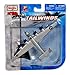 Maisto Fresh Metal Tailwinds 1:210 Scale Die Cast United States Military Aircraft - U.S. Army Air Corps (USAAC) Long Range Heavy Bomber B-24 Liberator with Display Stand (Dimension: 5-3/4" x 3-1/2" x 1")