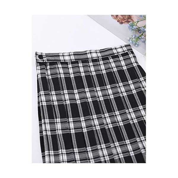 Ranrann Femme Fille Jupe Ecossaise Taille Haute Ecoliere Uniforme Ecole Costume Jupe Plissee Deguisment Ecoliere Jupe A Carreaux Plaid Jupe Sport Etudiante Halloween S Xxxl Femme Jupes Smartcodegroup Com