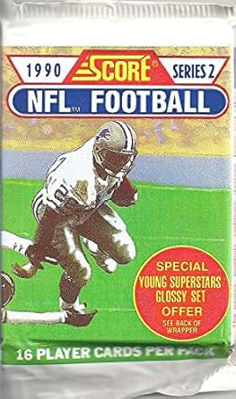 1990 SCORE NFL FOOTBALL SERIES 2 UNOPENED PACK OF 16