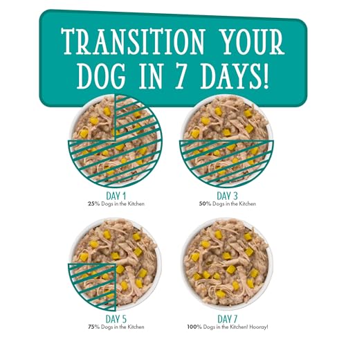 WERUVA DOGS IN THE KITCHEN, FUNK IN THE TRUNK WITH CHICKEN BREAST & PUMPKIN AU JUS DOG FOOD, 2.8OZ POUCH (PACK OF 12)