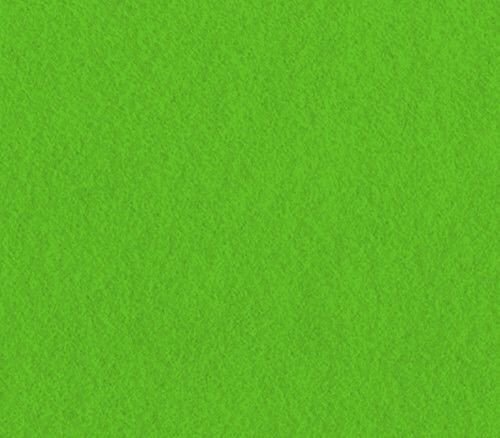 LIME GREEN ACRYLIC FELT-72â€ WIDE-SCHOOL CRAFT-POKER TABLE FABRIC-SOLD BY YARD.