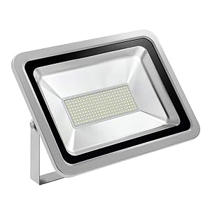 CHUNNUAN LED Flood Light 10/20/30/50/100/150/200/ 300/500W Waterproof, IP65,CE and ROHS Certified Aluminium Strahler 110V (cold white, 200w)