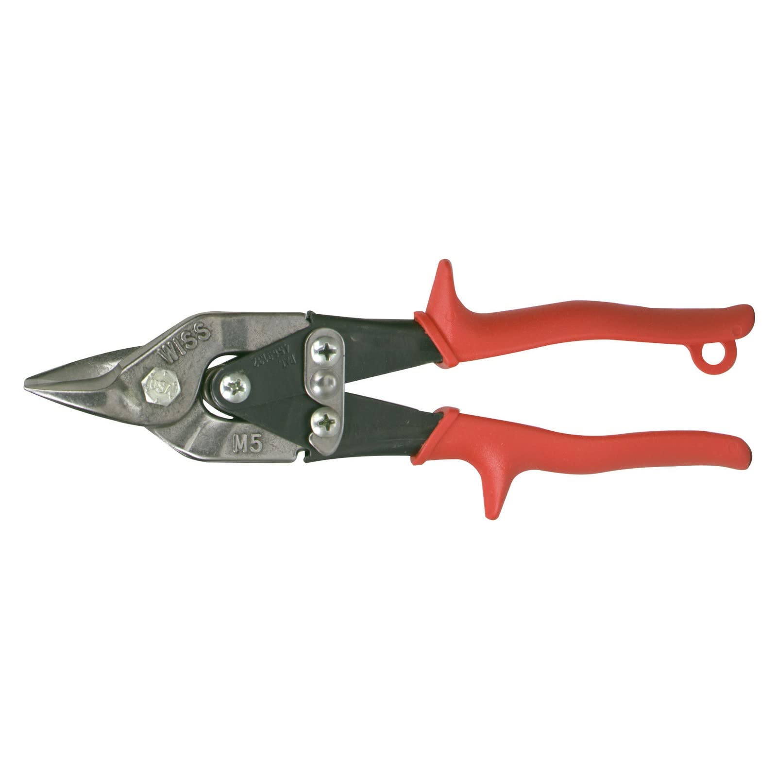 Wiss M5R 235mm/ 9-1/4-Inch MetalMaster Bulldog Snips - Red