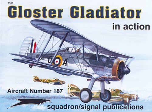 Gloster Gladiator in action - Aircraft No. 187