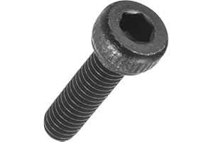 Kozelo 50pcs Socket Head Cap Screws - [M2.5-0.45 x 10mm] Alloy Steel Black Oxide Grade 12.9 Internal Hex Screw for 3D Printer