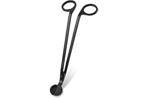 Candle Wick Trimmer, Wick Cutter Stainless Steel Wick Clipper Wick Scissor, Reaches Deep Into Candles to Cut Spent Wicks, Sui