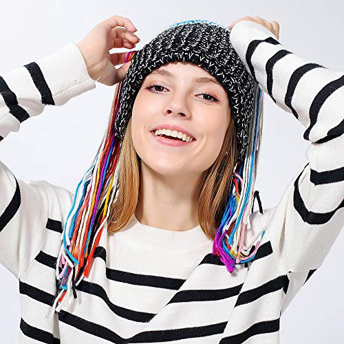 Most Wished! Teresamoon Winter Hat Wireless Bluetooth 4.2 Smart Cap Headphone Headset Speaker Mic - Thumbnail 4
