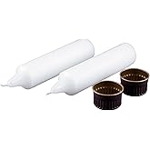 Coghlan's Emergency Candles 2-Pack – Long-Lasting Unscented Candles for Power Outages, Survival Kits, and Emergency Preparedn