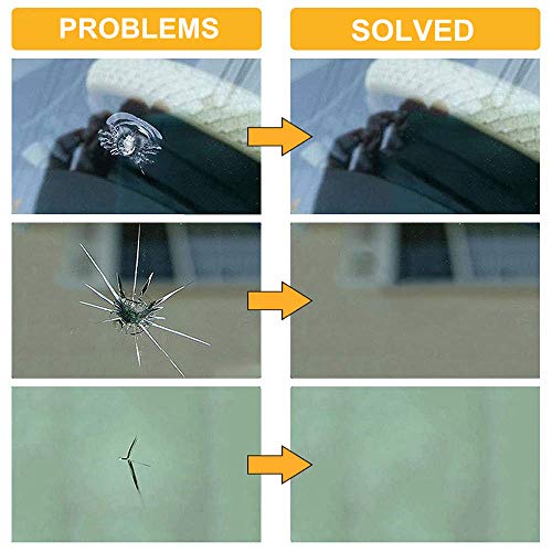 LIFEDE Windshield Repair Kit, Windshield Chip Repair Kit, DIY Car