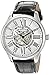 Invicta Men's Vintage Automatic Stainless Steel and Leather Casual Watch, Color:Black (Model: 22566)