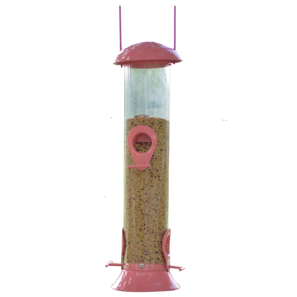 Amazon Com Zpwsnh Metal Hanging Bird Feeder Outdoor Round With