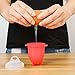 Pelisy Egg Cooker Microwave Set of 6 non-stick Silicone Hard Boiled Without the Shell