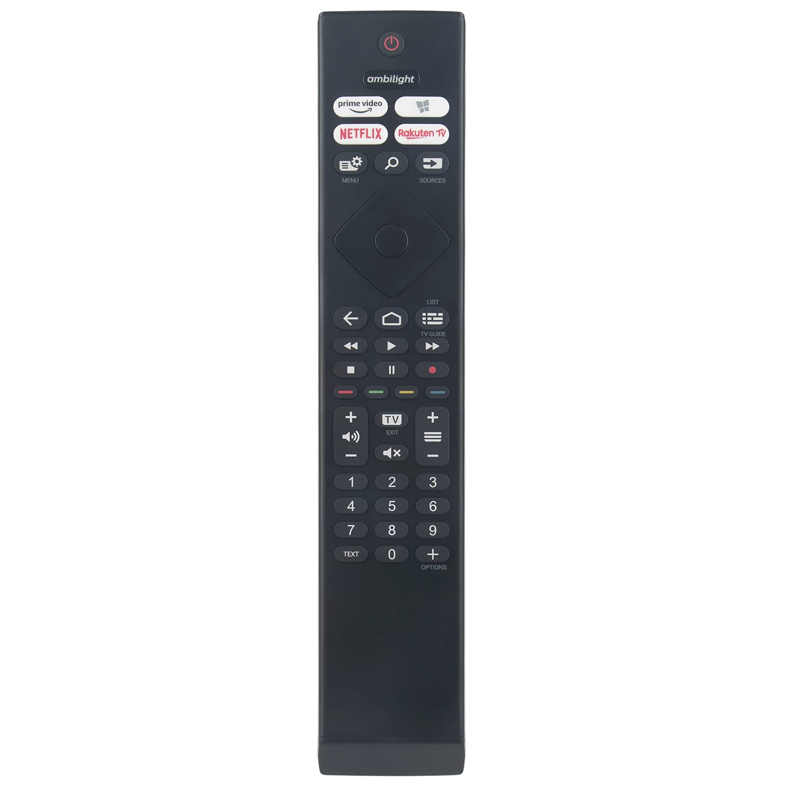 ALLIMITY Remote Control Replace fit for Philips TV 50PUS9006/12 58PUS9006/12 70PUS9006/12 43PUS8506/12 50PUS8506/12 58PUS8506/12 65PUS8506/12 70PUS8506/12 55OLED706/12 65OLED706/12 65PUS8517/12
