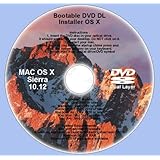 Bootable DVD DL for Mac OS X 10.12 Sierra Full OS Install Reinstall Recovery Upgrade
