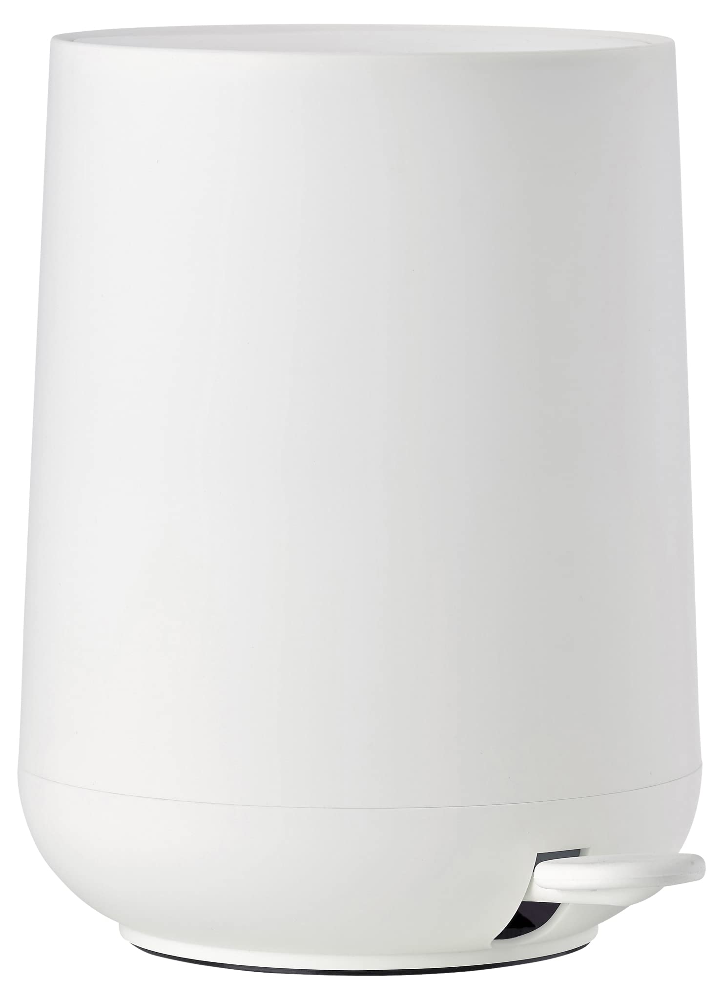 Zone Denmark Nova Bathroom Bin, Cosmetic Bin, Bathroom Waste Bin, Diameter 23 cm, Height 29 cm, Capacity 5 Litres, White