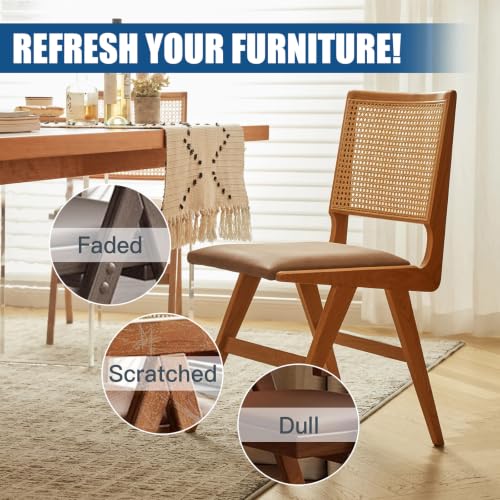 LUXGROVE® Leather & Furniture Repair Salve- Polisher, Leather Cleaner and Conditioner for Furniture - UV Protectants Help Prevent Cracking or Fading, for Car Seat, Couch, Shoe, Purse, Boot - 8oz