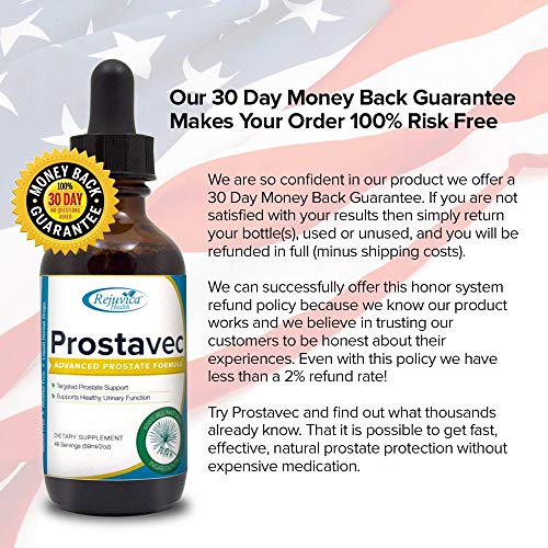 Prostavec Prostate Support Supplement AllNatural Liquid Formula for