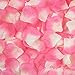 JUYO VONSAN® 1000pcs Rose Petals Wedding Odorless Flowers Petals Favors for You Special Wedding (Pink Plus White)