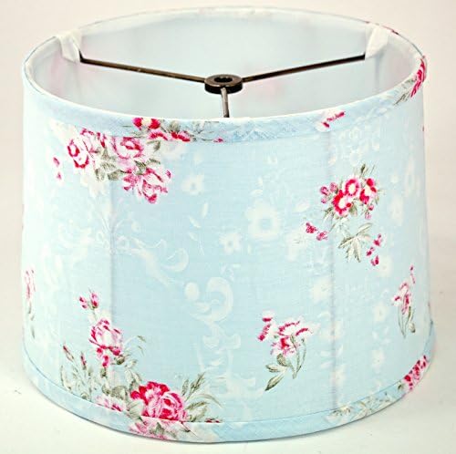 Blue Floral Shade, 11"